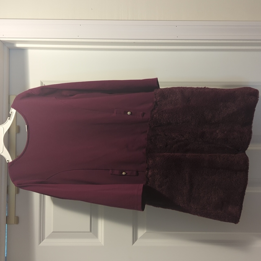 Janie and Jack Rich Purple Dress